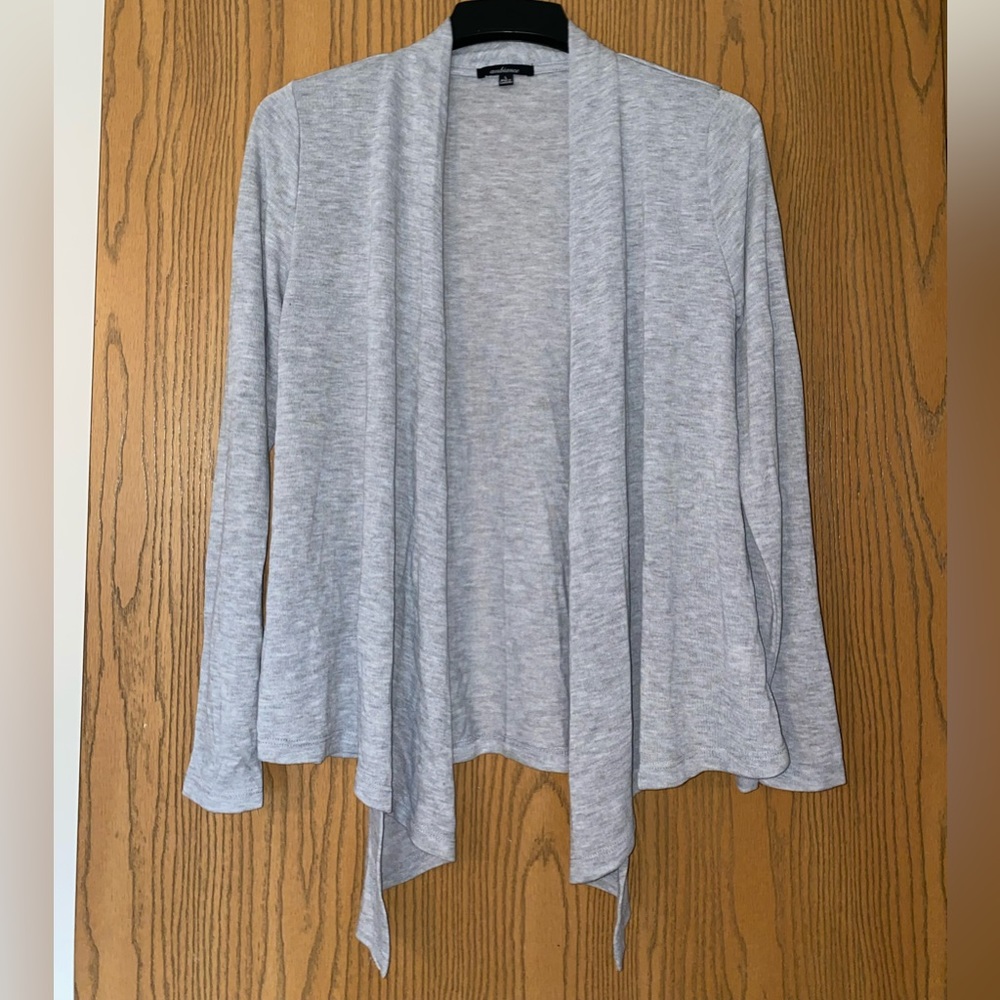 Grey cardigan